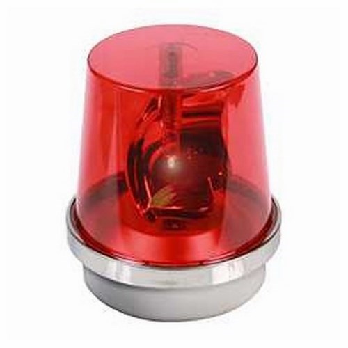 EDWARDS 52R-N5-40WH 120V Red Rotating Beacon
