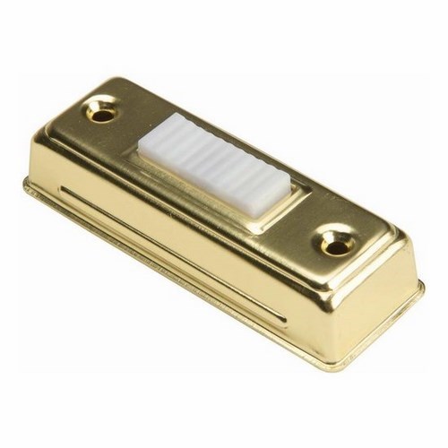 Deluxe low voltage push button. Continuously illuminated. Piano type action.