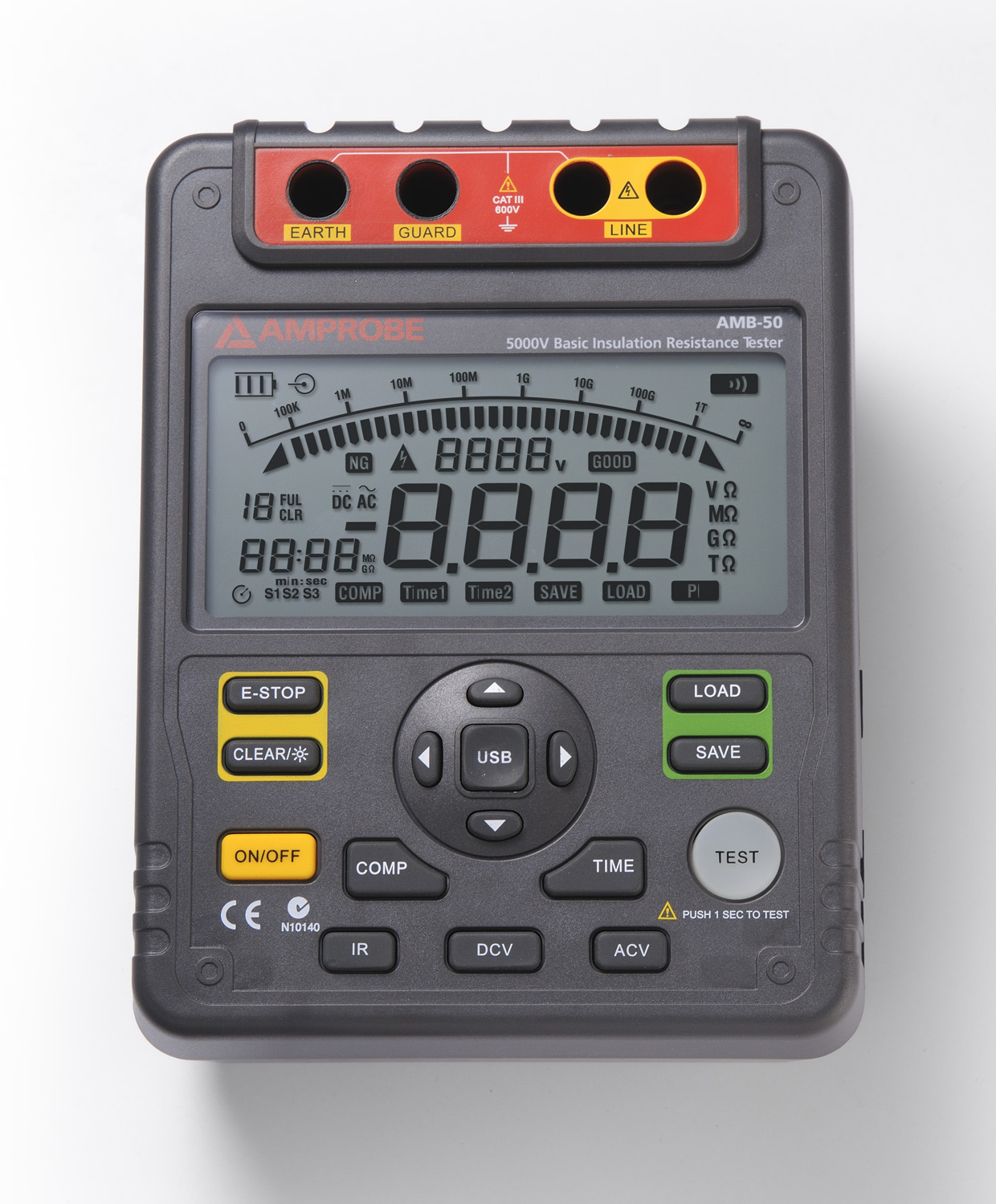 Product image for FLK AMB-50 5000V INSULATION RESISTA