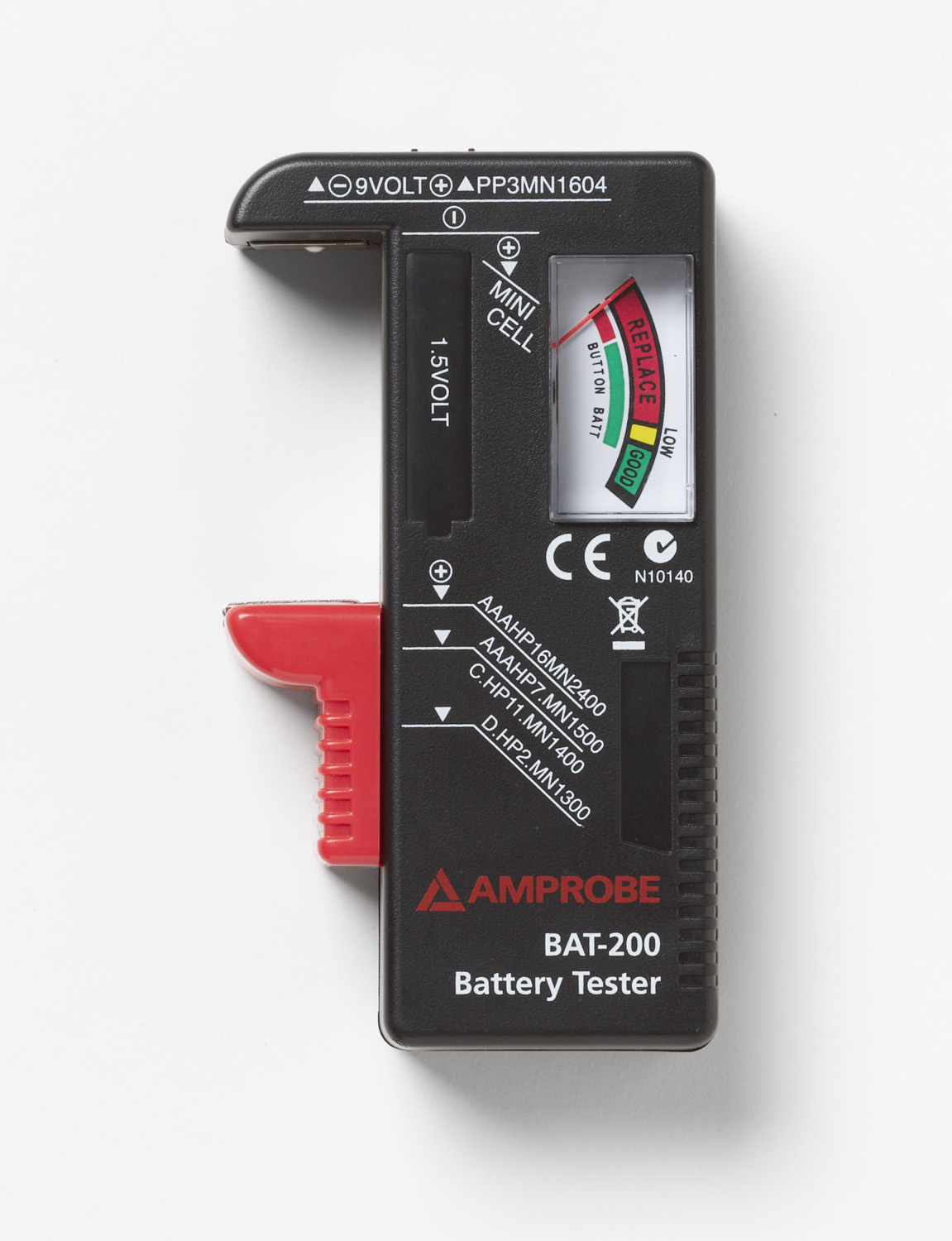 Product image for Fluke BAT-200 187 x 109 x 27 mm Battery Tester