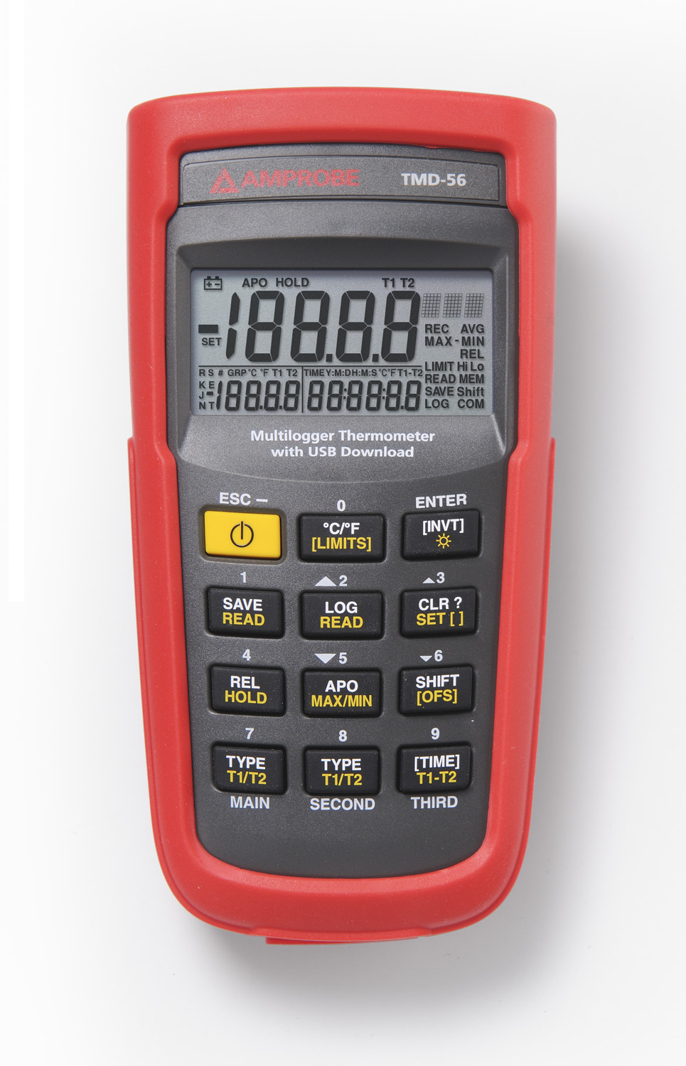 Product image for FLK TMD-56 MULTILOGGER THERMOMETER