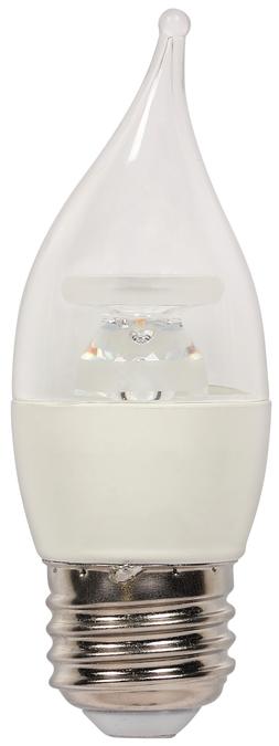 5W CA11 LED Dimmable Warm White E26 (Medium) Base, 120 Volt, Card