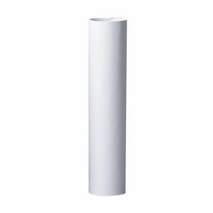 Plastic Candle Socket Cover White 3" Long