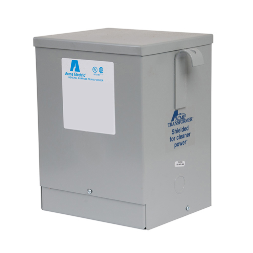 ACME T279743S 3KVA BUCKBOOST TRANSFORMER SINGLE PHASE 120/208/240/277 PRIMARY 120/240 SECONDARY