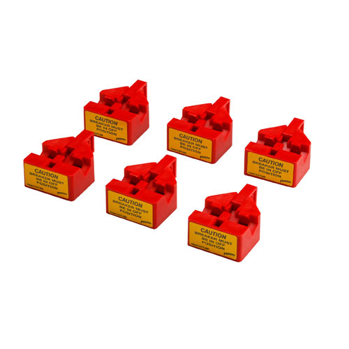 Product image for Brady BL03-6 Mutli-Pole Tie Bar, 6/Pack