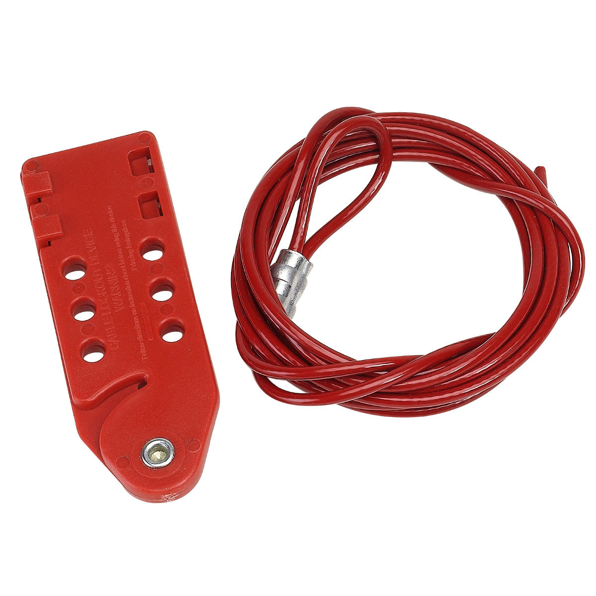 Product image for Brady CABLO-10 Economy Cable Lockout Device with 10' Cable
