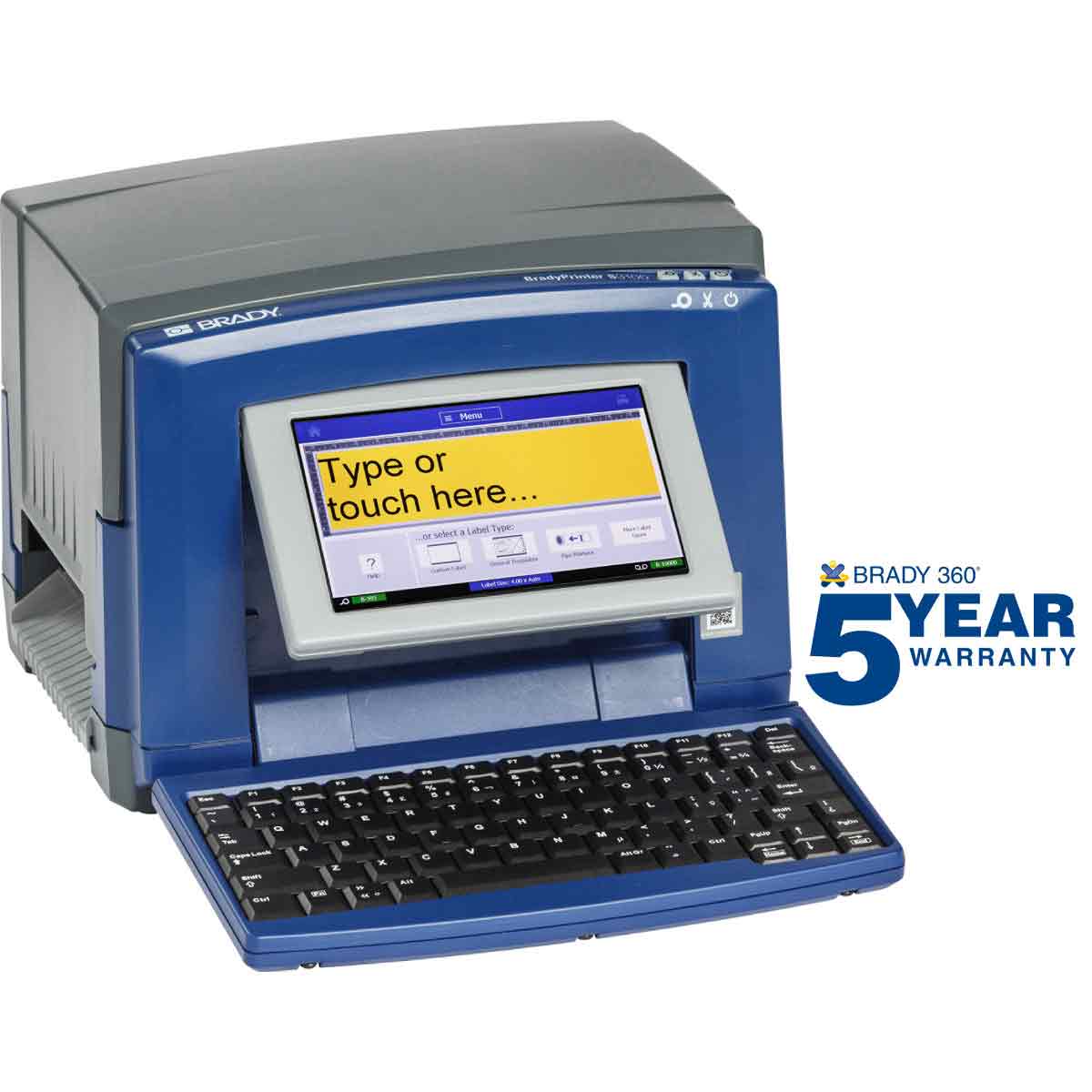 Product image for Brady S3100-W BradyPrinter S3100 Sign and Label Printer