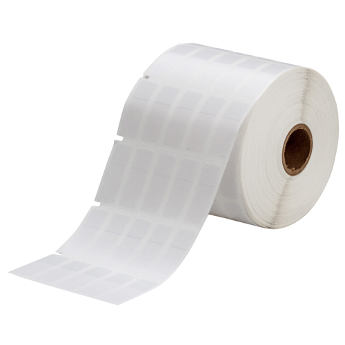 Product image for Brady THT-8-427-5-SC 1" Core Series Self-Laminating Vinyl Wire and Cable Labels, 1.437" H x 0.500" W