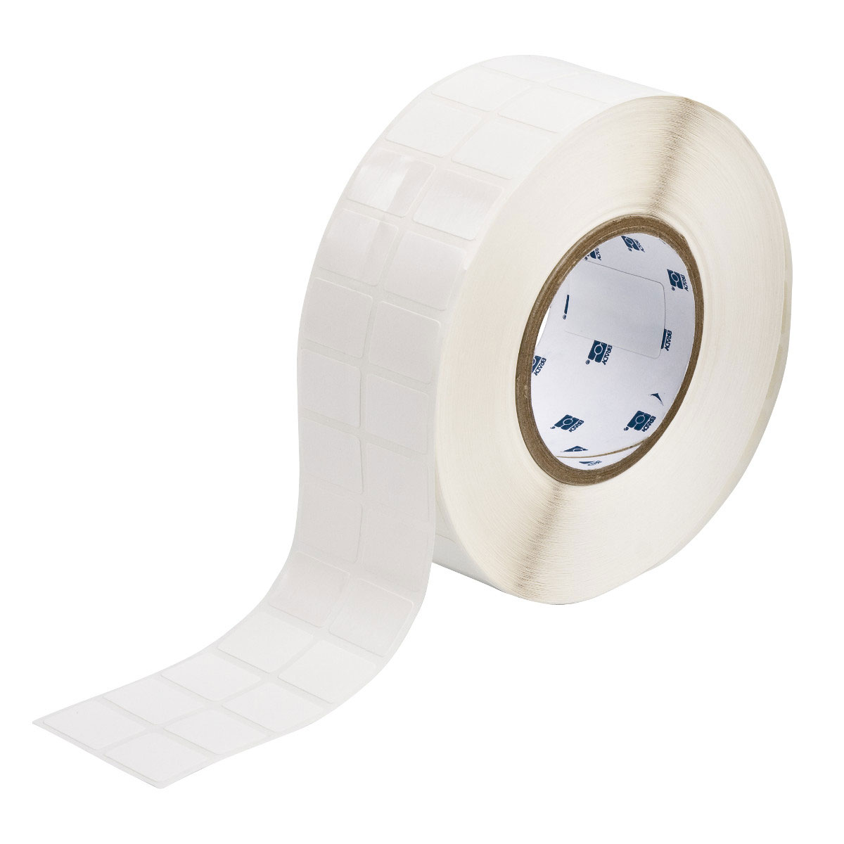 Product image for Brady THT-88-498-5 Repositionable Vinyl Cloth labels, 0.75" H x 0.5" W, Roll of 5000 Labels
