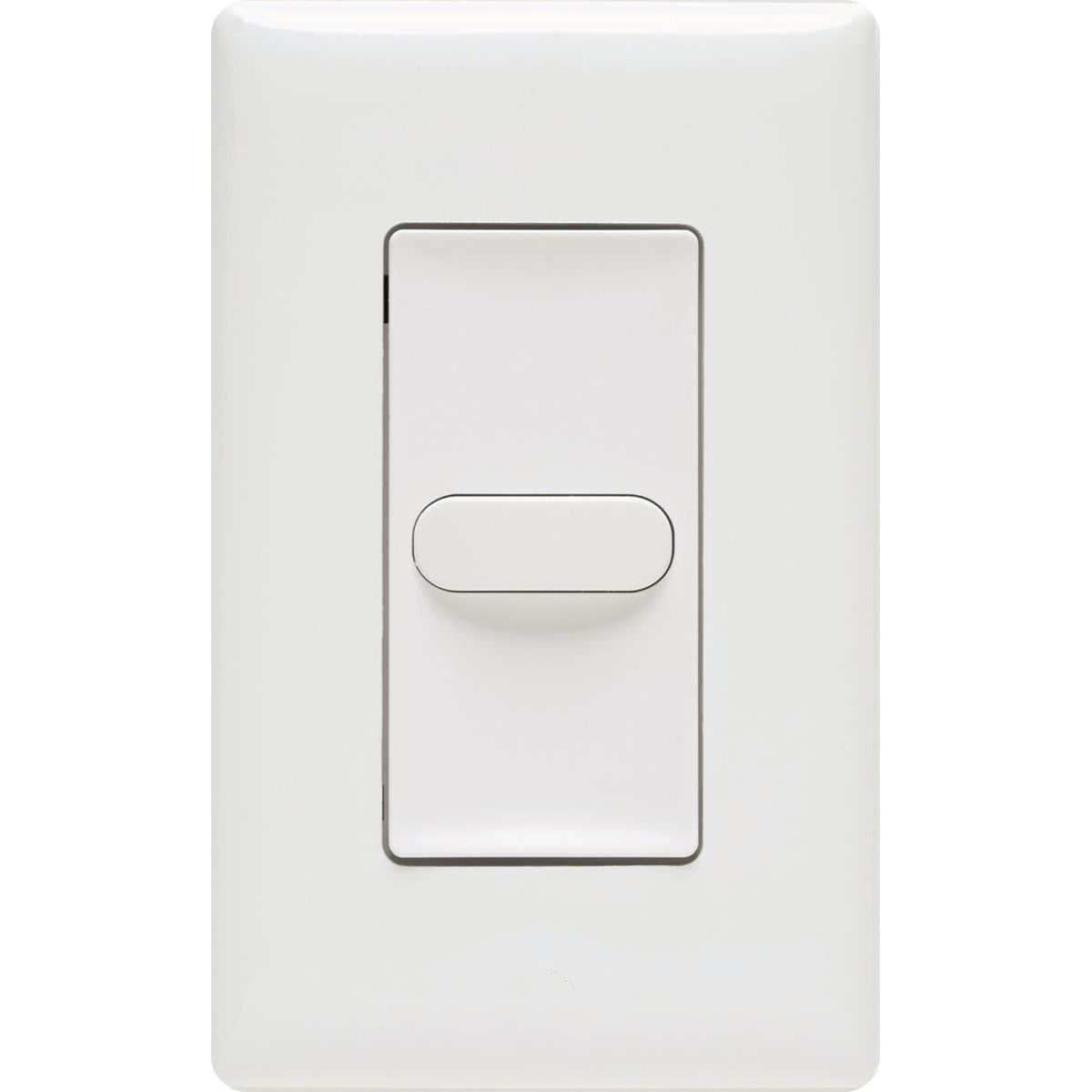 Product image for Current LVSM1NPWH Low Voltage Switch, 1-Button, 24V dc, Wired, Indoor, Single-Space Integrated, White