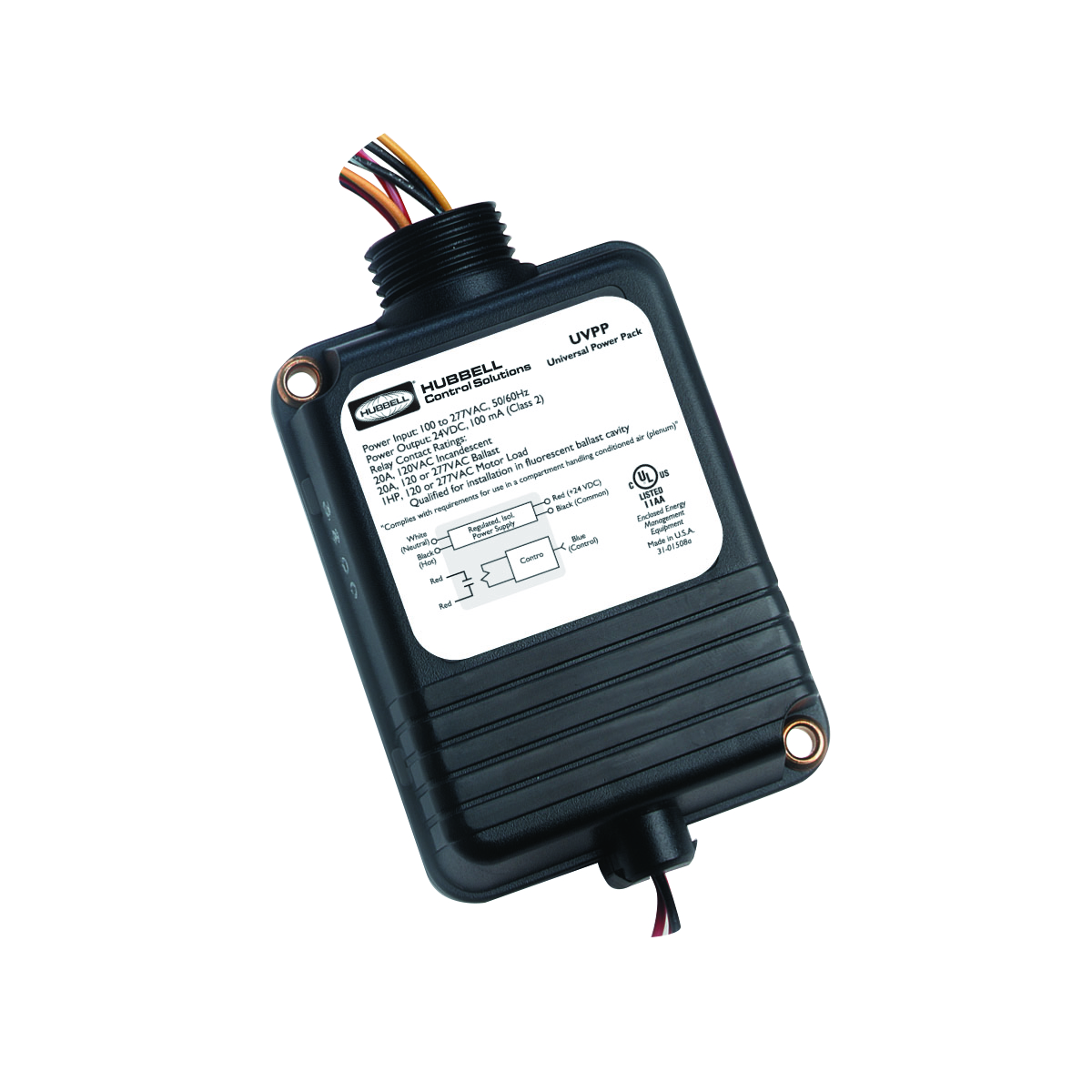 Product image for Current UVPPM Universal Voltage Power Pack Manual On / Off Occupancy Sensor