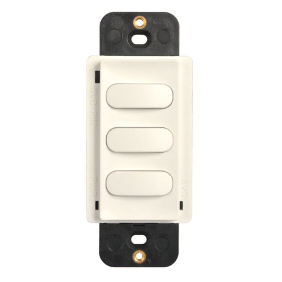 Product image for Current CXSW-3-WH CX SWITCH PRGM 3 BTN