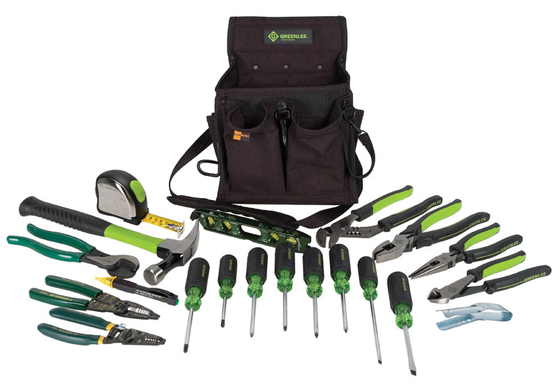 Perfect kit for the journeyman electrician. Kit Includes: Side-Cutting Pliers 9