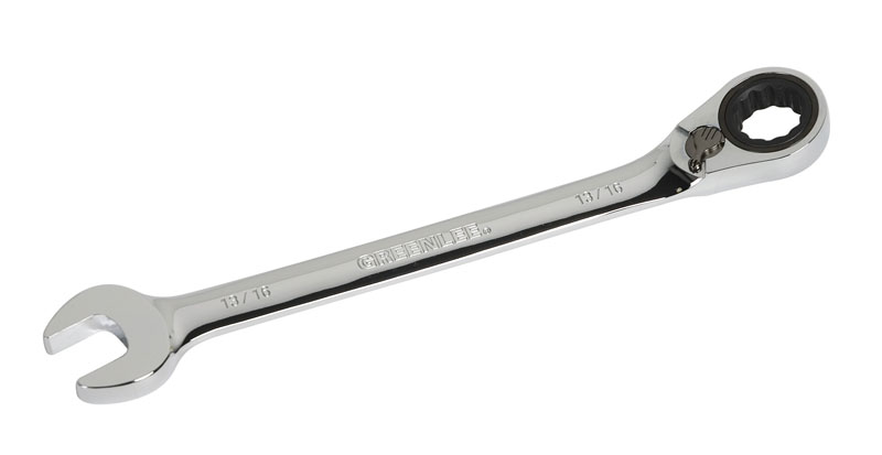 Product image for Greenlee 0354-20 Wrench,Combo Ratchet 13/16"