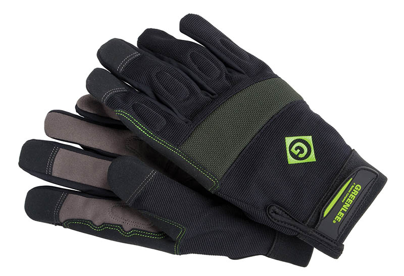 Our new gloves are made from premium materials and are designed to offer an optimal combination of dexterity, comfort and protection.     All of our new gloves include the following features: State-of-the-art moisture management fabric that wicks away sweat to keep hands dry.     High-density foam padding to absorb impact and vibration.     Double-stitched wear pads on the fingers and palms for durability.     Reinforced pull tabs make it easier to put on the gloves while prolonging seam life.     Stretch panels for increased dexterity and comfort.     Molded hook and loop strapadjusts comfortably to the wrists and keeps debris out.     Handyman - the perfect pair of gloves for work and outdoor activities.     Reinforced index thumb web minimizes friction caused by gripping and pulling.     Spandex back with padded knuckles and fingers protects against bumps and knocks.     1-1/2 IN woven elastic cuff with a hook and loop strap keeps the cuff secure.     Lycra side panels on eachfinger provide extra flexibility.