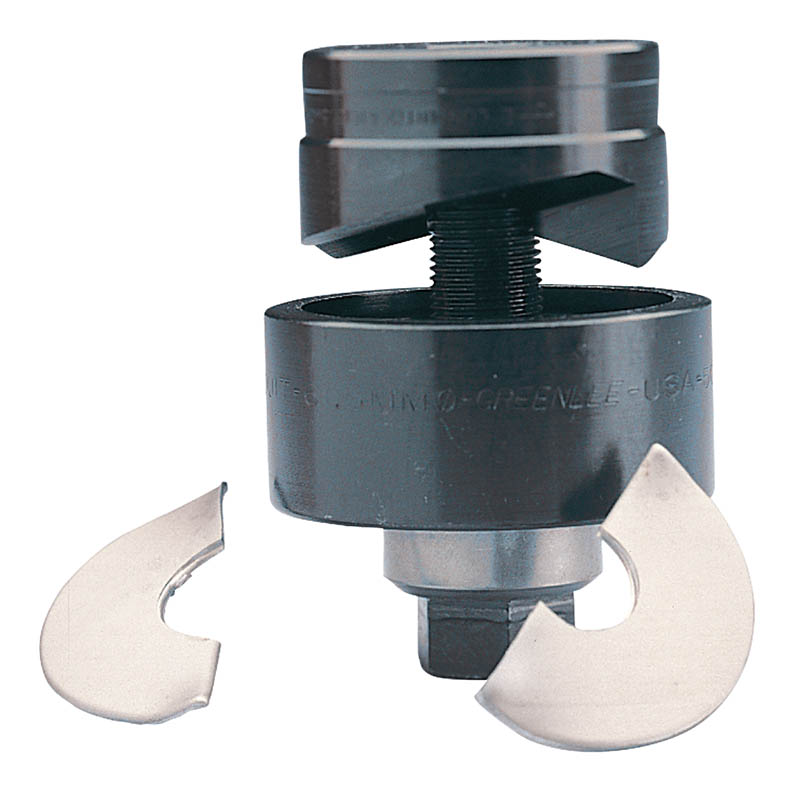 Product image for Greenlee 06727 0.492" Hole Round Knockout Punch