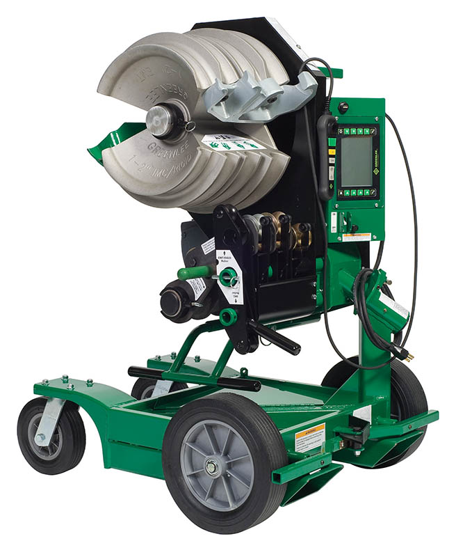 Greenlee's most advanced programmable bender.  Has all the capabilities to accomplish the most complicated bends with ease and speed.  It can bend 3/4