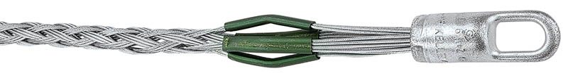 Multiple Strength Basket-Type Pulling Grips with Rotating Forged Eye for Cable Diameter Range .25