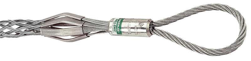 Product image for Greenlee 30564 24" Galvanized Steel Flexible Eye Double Weave Conduit Pulling Grip