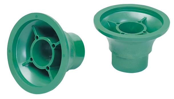 Product image for Greenlee 31925 8 to 48 Inch Expandable Cable Tray Wide Roller Half