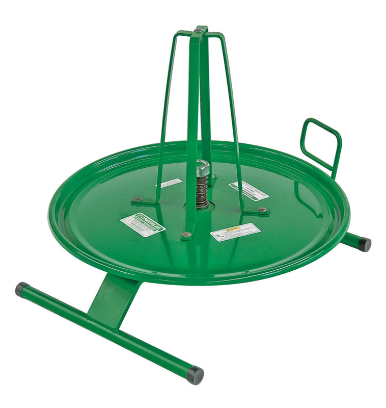 Product image for Greenlee 37218 13-1/2 x 26" Armored Coiled Cable Dispenser