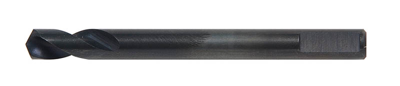 Cobalt-steel pilot drill with split-point tip to prevent walking.  For sizes 5/8