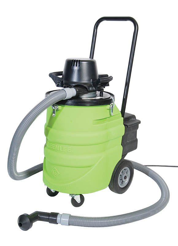 Product image for Greenlee 690-15 107 CFM 110VAC 12 Gallon 2-Stage Blower or Vacuum Power Fishing System