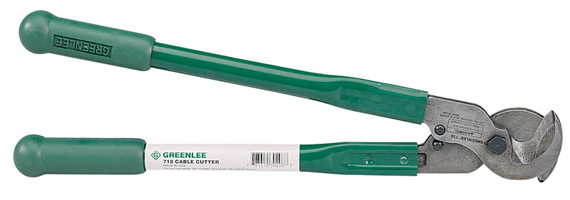 Product image for Greenlee 718 18" 350 MCM Copper Shearing Cable Cutter
