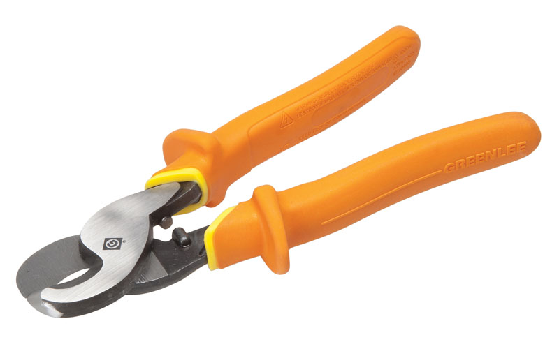 High leverage provides greater cutting power.  Independently tested to meet or exceed ASTM F1505-07.  Ergonomic handles for added comfort & leverage.  Dual color insulation provides added safety.