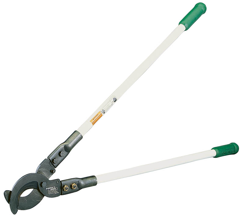 Product image for Greenlee 765 2-1/4" 24 AWG Fiberglass Shearing Manual Communication Cable Cutter