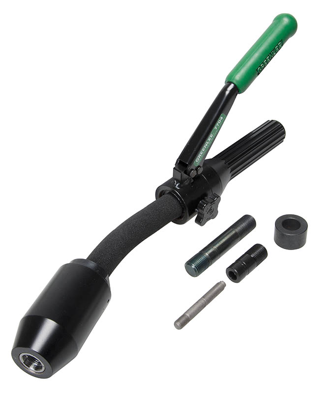 Product image for Greenlee 7704SB Hydraulic Knockout Punch Driver Assembly
