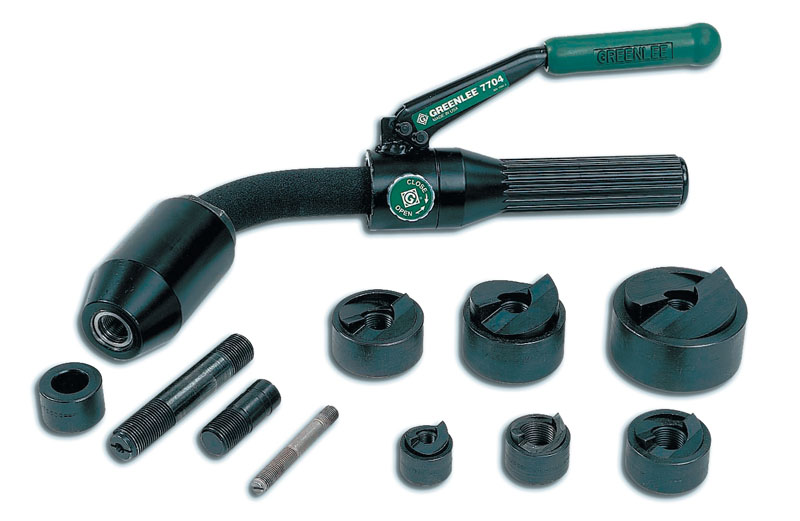 Product image for Greenlee 7706SB Hydraulic Knockout Punch Driver Assembly
