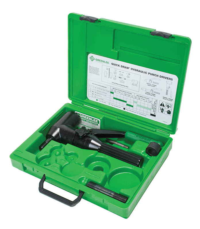 Product image for Greenlee 7904SB Non-Round Hydraulic Punch Driver Kit