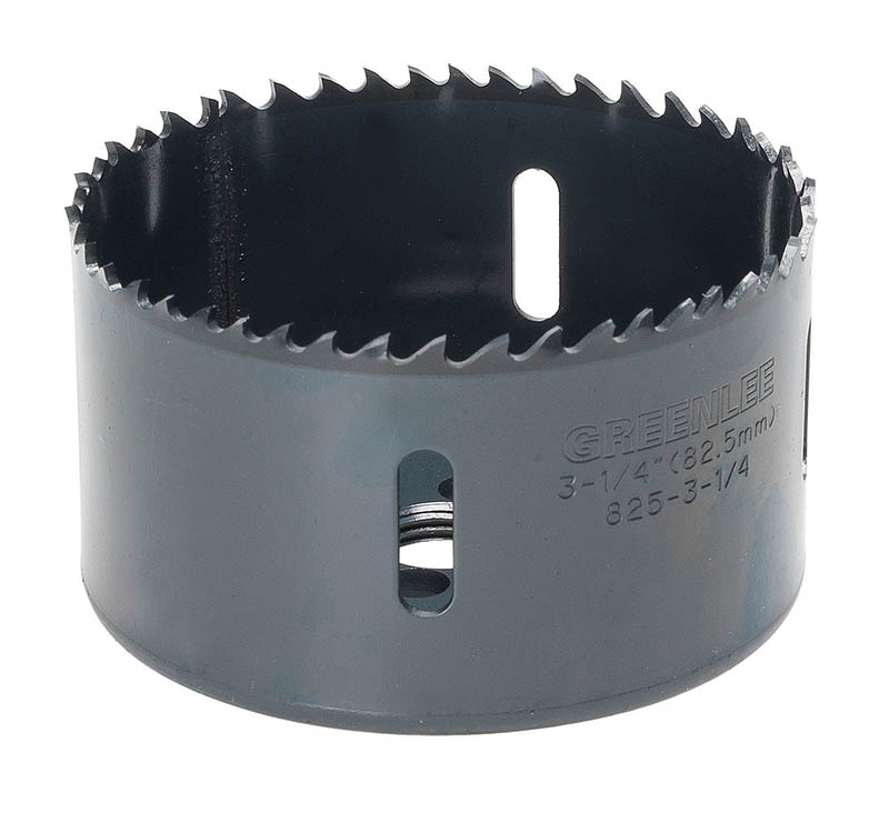 Bi-Metal Hole Saw, Actual Hole Size 3-1/4