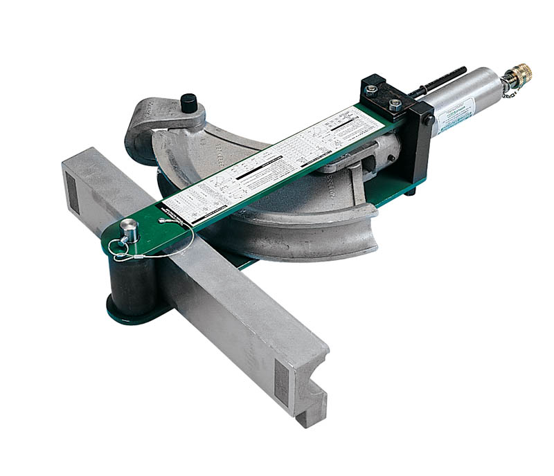 Choose 882 for EMT Conduit.     Simple, accurate and easy to use.     Flip-Top hinged frame top plate opens for easy, fast loading and unloading.     Ram travel scale and charts for accurate bends,offsets and saddles.