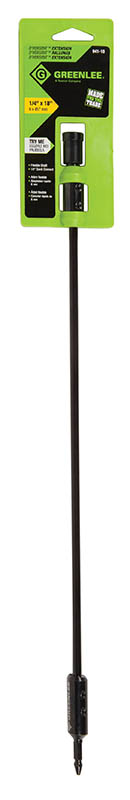 D'VersiBIT® 1/4" x 18" Extension. Quickly and easily switch from drilling to pulling with the quick change pulling grip. No more fiddling with hooking a pulling grip to the bit. Lower Cost of Ownership: Replace only the bit as it wears rather then...