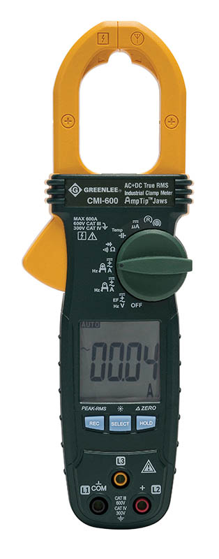 Product image for GRN CMI-600 CLAMPMETER, AC/DC (CMI-