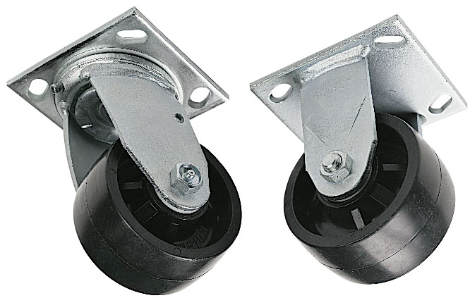 Casters, Four (4) Swivel 4
