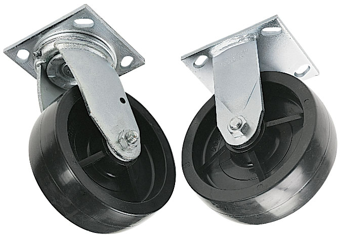 Casters, Four (4) Swivel 6