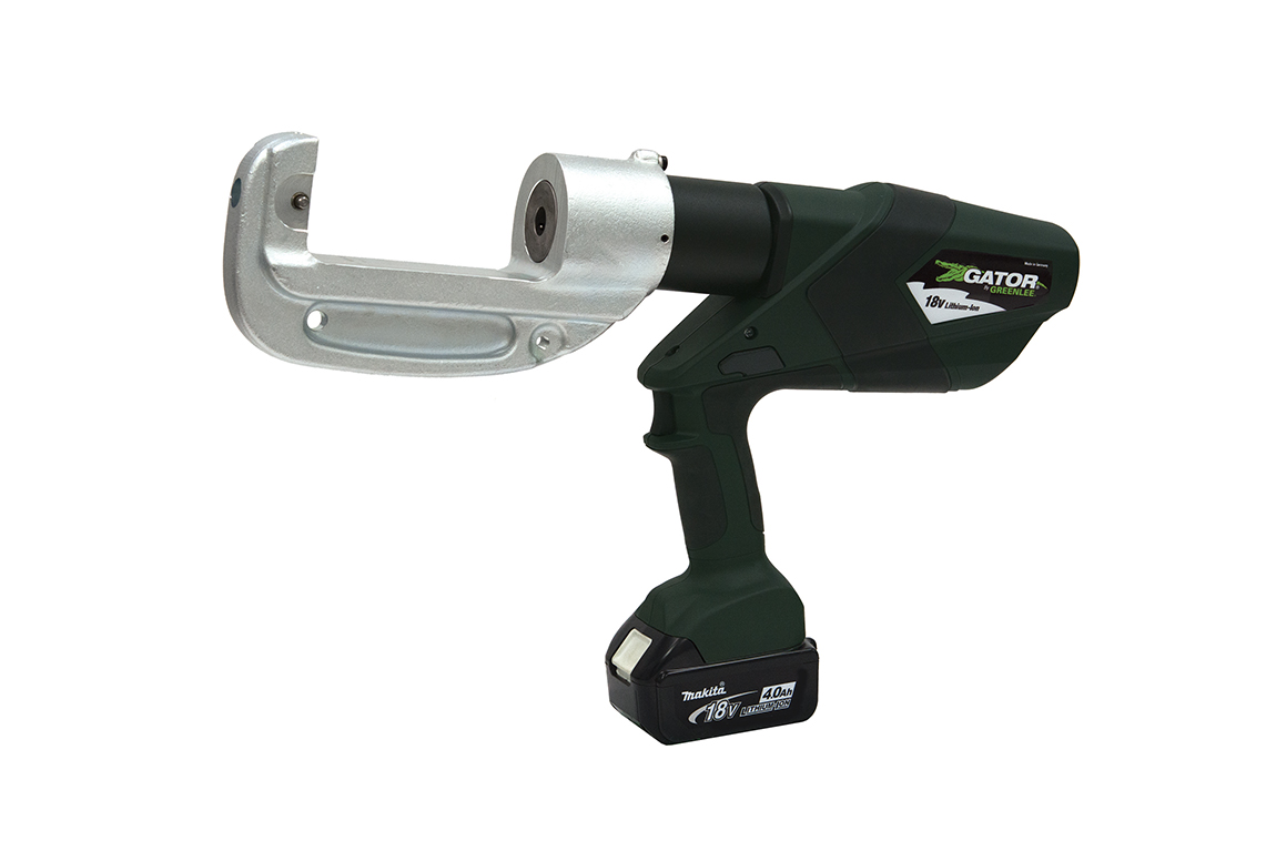 Product image for Greenlee EK1550LX11 15 Ton Crimper Flip T, Li-Ion, Standard, 120V