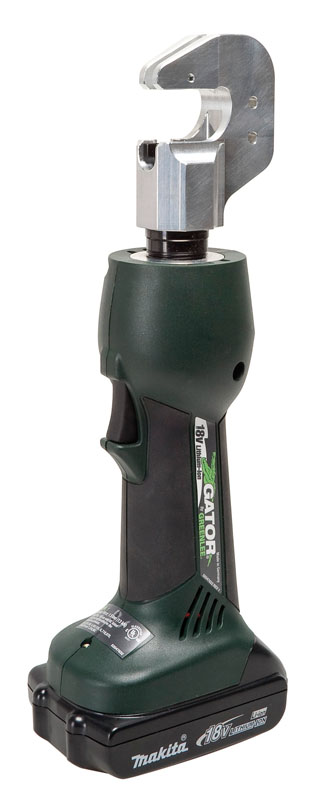 Product image for Greenlee EK210L11 Crimp Tool Bat 1.5T 120V Chrgr