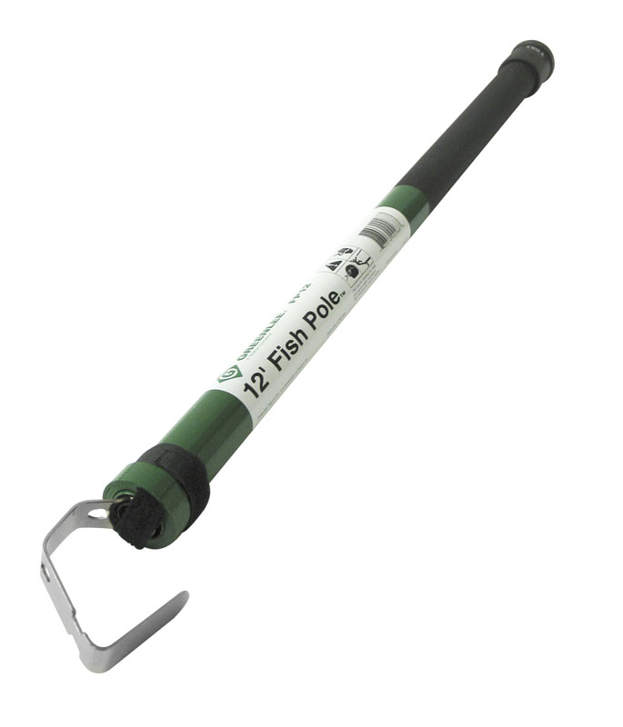 Product image for Greenlee FISHPOLE,12'-POP (FP12)