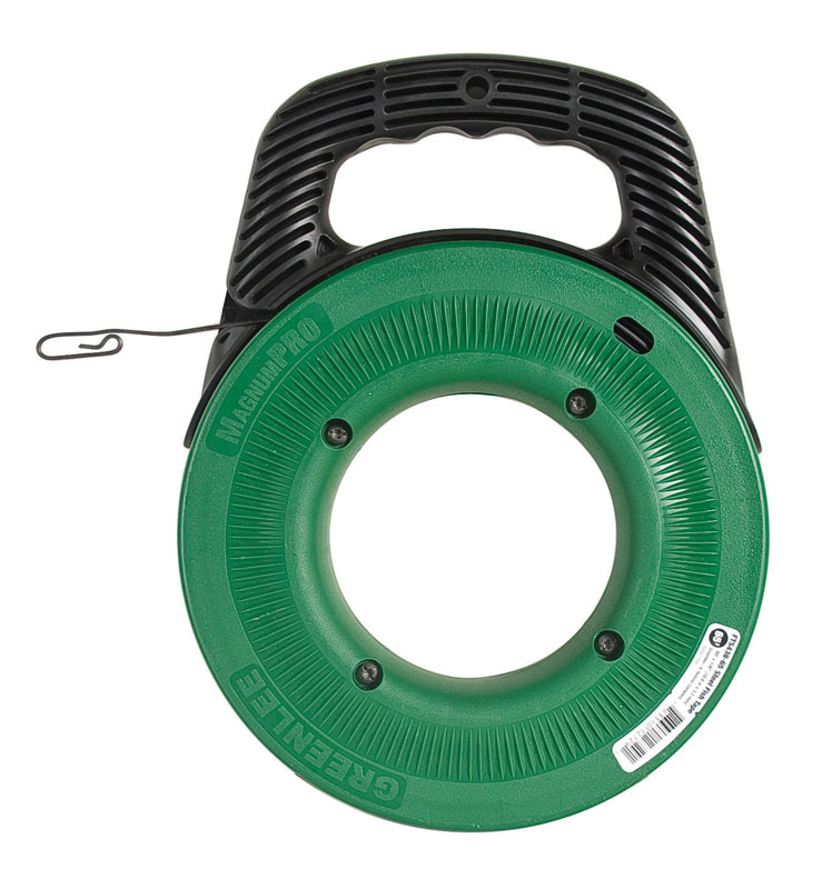 Product image for Greenlee FTS438-65 Spring Steel Fish Tape - 65' x 1/8"