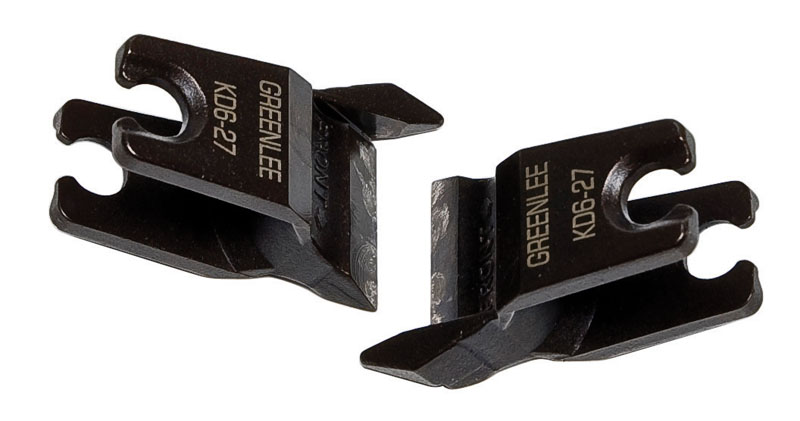 W-Style Die KD6-27.  For cutting ACSR.  Improved steel and heat treatment for better durability.  Can be used with any crimping tool that accepts 