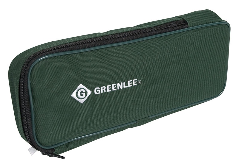 Durable nylon carrying case.     Inside pocket for test leads.     With carry strap.     Lifetime Limited Warranty.