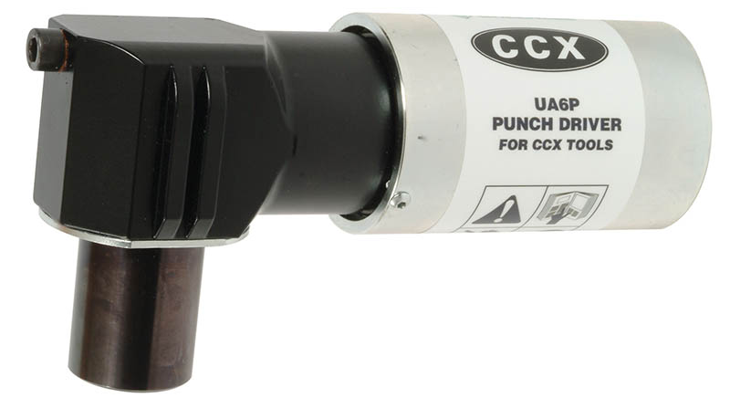 Product image for Greenlee UA12P 3/4" Crimping Tool Knockout Punch Driver Adapter