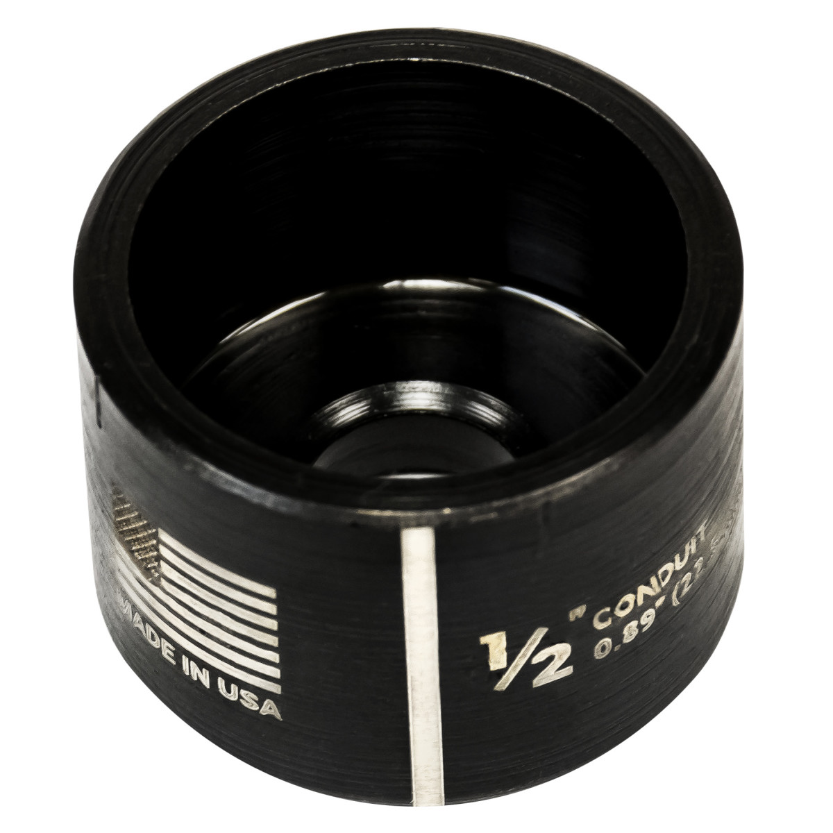 Product image for Greenlee 14722P 7/8" Mild Steel Round Knockout Punch Die