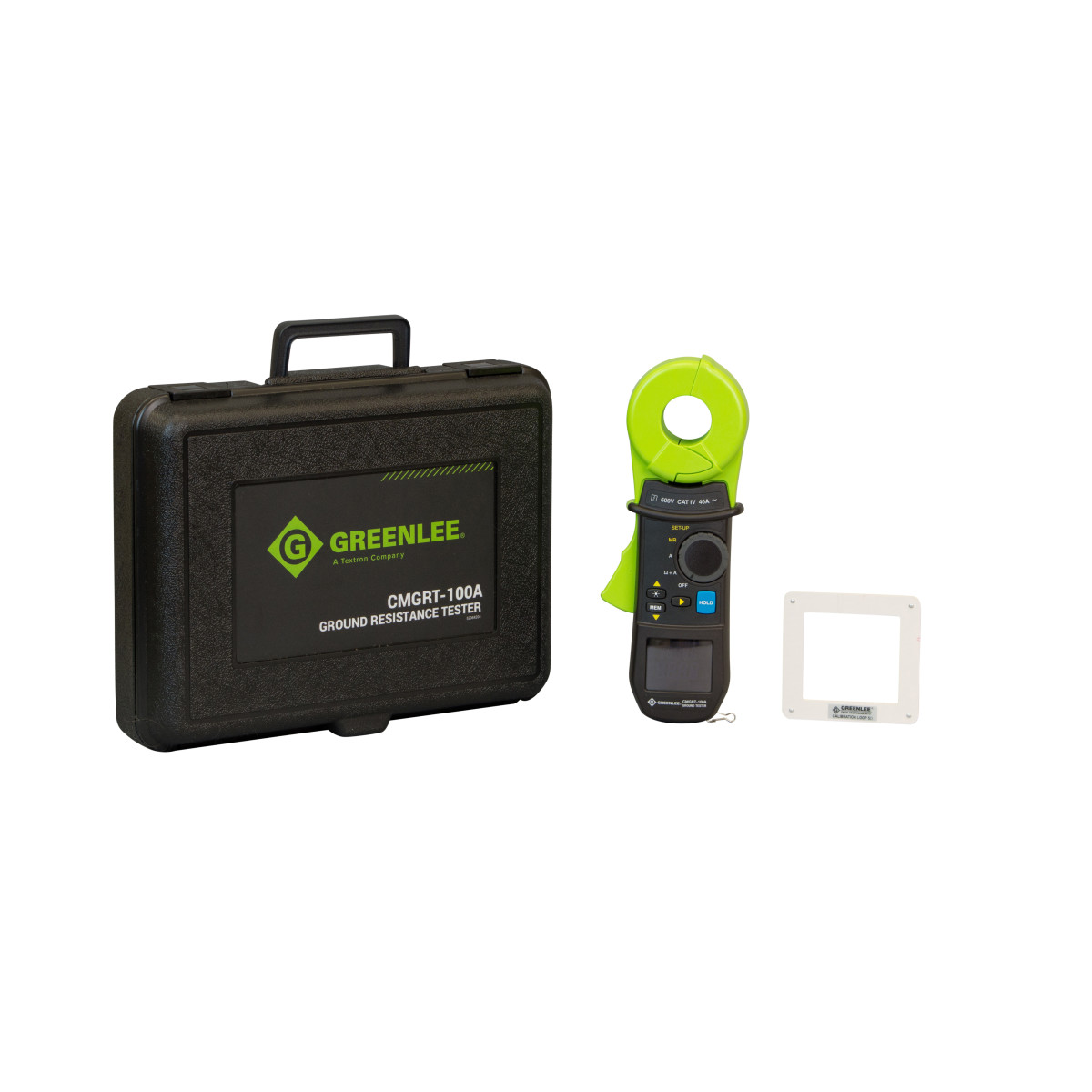 Measure Grounding Circuit Performance Without Disrupting Service.  Reads ground resistance down to 0.10 O Fully auto-ranging with data hold to capture readings.  Accessories include molded carrying case, 9V Alkaline Battery and calibration verification loop.  Impedance function capable of testing 4 separate frequencies (50Hz, 60Hz, 128Hz, and 2083Hz).  Widest operating temperature range ( - 4 to 131°F) in the industry.