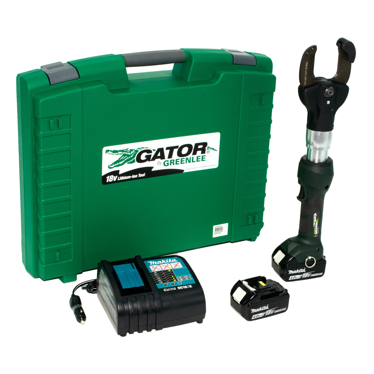 ESC50LX 2” Inline Cutter with two 4.0AH Batteries, 120V Charger and Case. Greater cutting capacity with a more compact tool. Inline design provides easy maneuverability. MRS (Manual Retract Stop) – Stop the blade retraction at any point and begin...