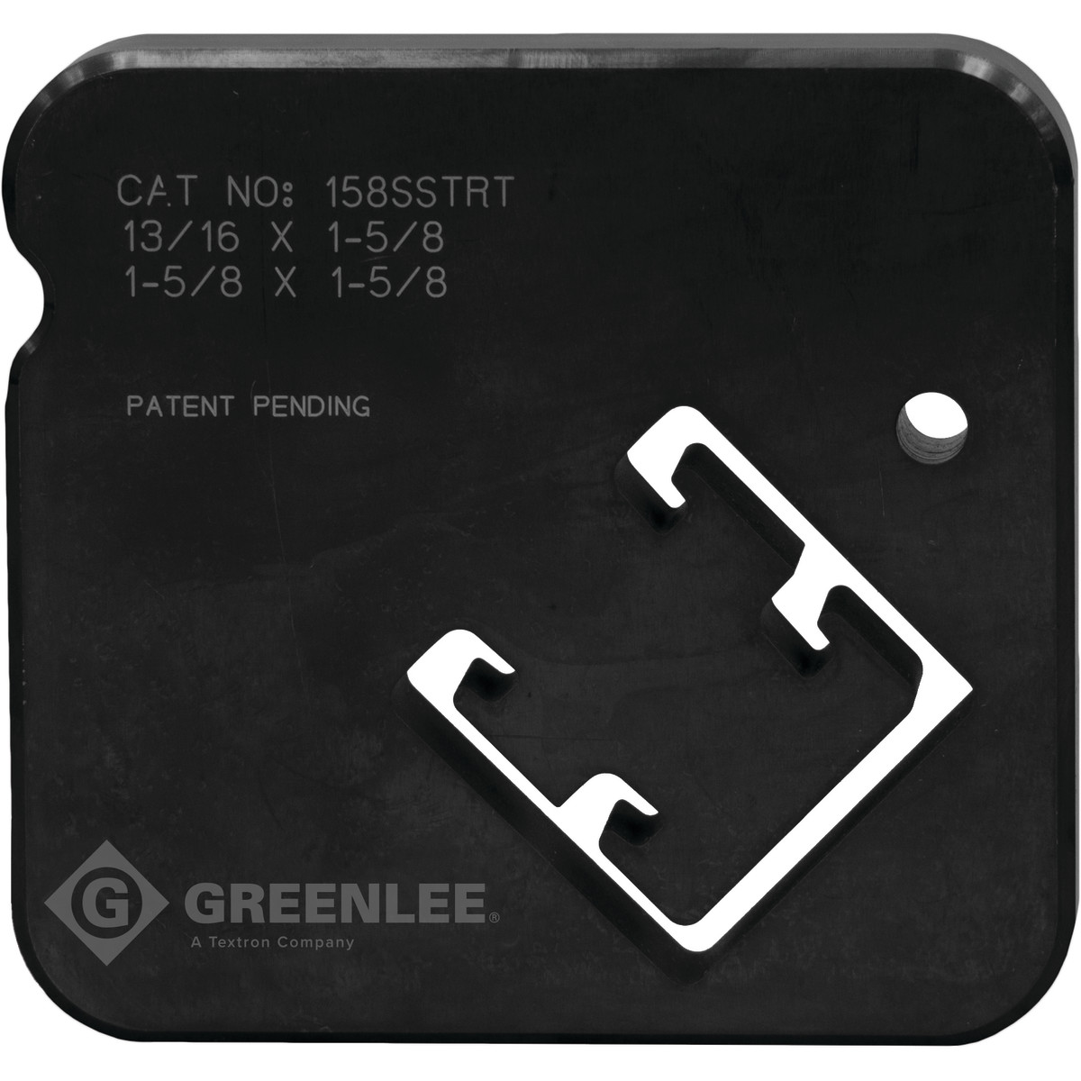 Product image for Greenlee 158SSTRT Single Strut Die for Shear 30T
